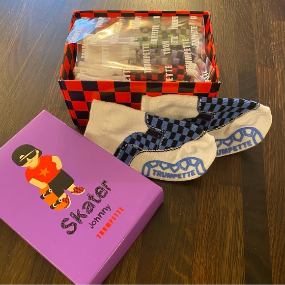 Trumpette Accessories Nib Trumpette Skater Johnny Baby Socks 6